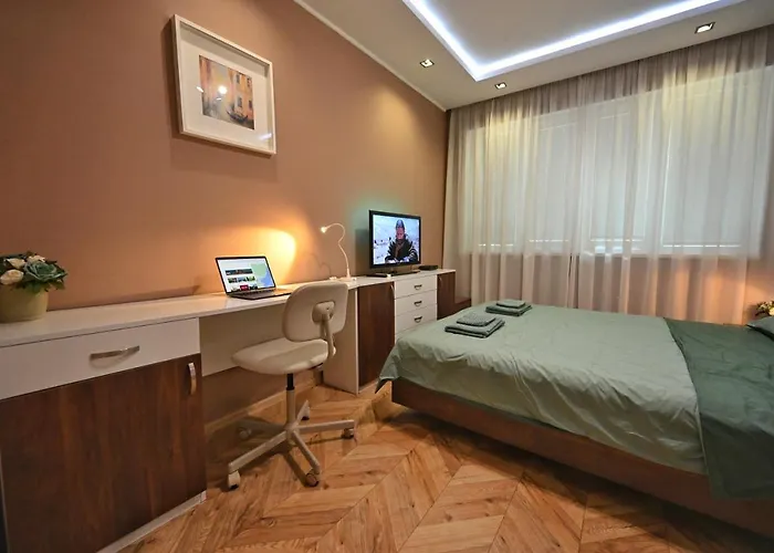 Modern 2-bedroom With Parking דירה *